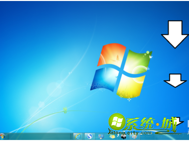 win7任务栏在上面怎么还原_win7任务栏跑最上面去了怎么办